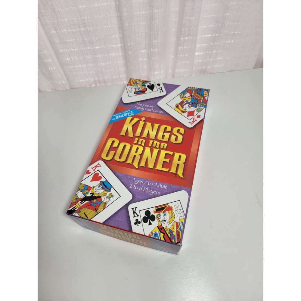 Kings In The Corner Classic Family Card Game 1996 Jax Brand Sealed Cards NEW!